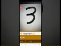TensorFlow Lite - number recognition demo