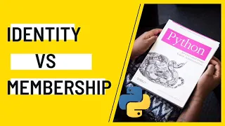 Identity vs Membership Operator Python Tutorial for beginners Python Programming Codeshishya