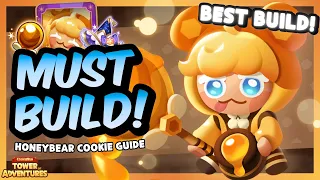 INSANE New Support! | ULTIMATE Honeybear Cookie Guide | CookieRun: Tower of Adventures
