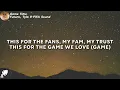 Future, Tyla - Game Time (Lyrics)