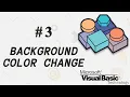 VB program Background Color Change