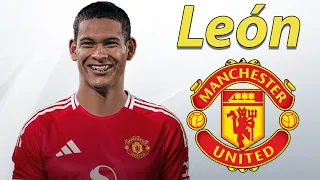 Diego Leon Welcome To Manchester United Best Skills Tackles Passes 