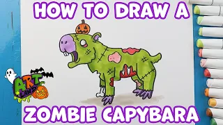 How to Draw a Zombie Capybara