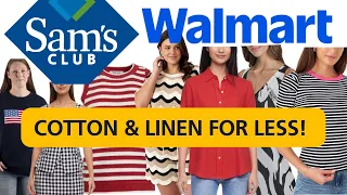 Stay Cool in Style Walmart Sam s Club Cotton Linen Summer Fashion