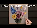 Lagu How to Draw Flowers Using Soft Pastels \u0026 Pastel Pencils