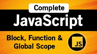 Block Function Global Scope Javascript Tutorials in Hindi