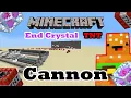 Minecraft End Crystal TNT Cannon Tutorial