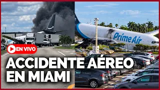 🔴 EN VIVO | Accidente de avión de Amazon deja cinco muertos en Miami | Gestión Mundo