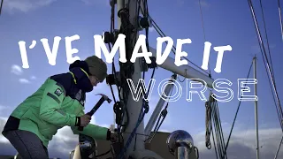 EP 14: There’s Water EVERYWHERE! | Installing Mast Wedges & Battling Moisture