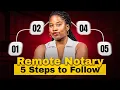 How To Work From Home As A Remote Online Notary In 2025