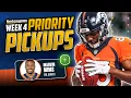 Top 10 Waiver Wire Pickups for Week 4 2023 Fantasy Football