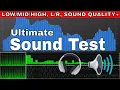 Download Lagu Test Your Speakers/Headphone Sound Test: Low/Mid/High, L/R Test, Bass Test, Quality, Frequency Range