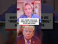 Hillary Clinton Trump Could Be More Out of Control After the Midterms
