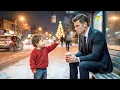 “Mom said Santa forgot us again…”—The Boy Told the Lonely Billionaire at the Bus Stop on Christmas…