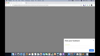 Feedback pop up bootstrap modal - Javascript PHP MySQL