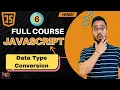 JavaScript Tutorial in Hindi Data Type Conversion 2025