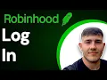 How to Login to Robinhood 2025 Guide