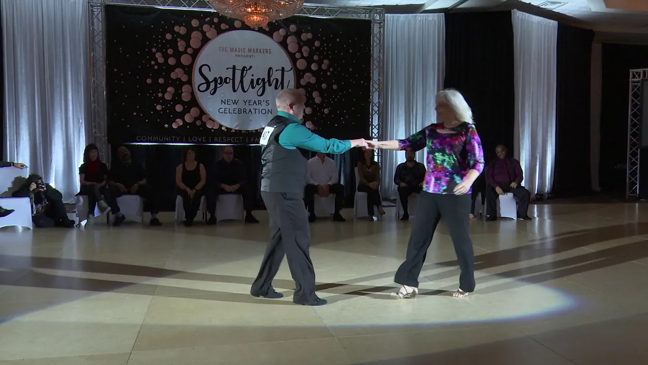 Spotlight New Years 2018 2019 Masters Open Jack & Jill Don Schanaberger & Diana Burkholder