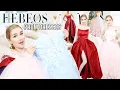 TRYING ON HEBEOS PROM DRESSES Again