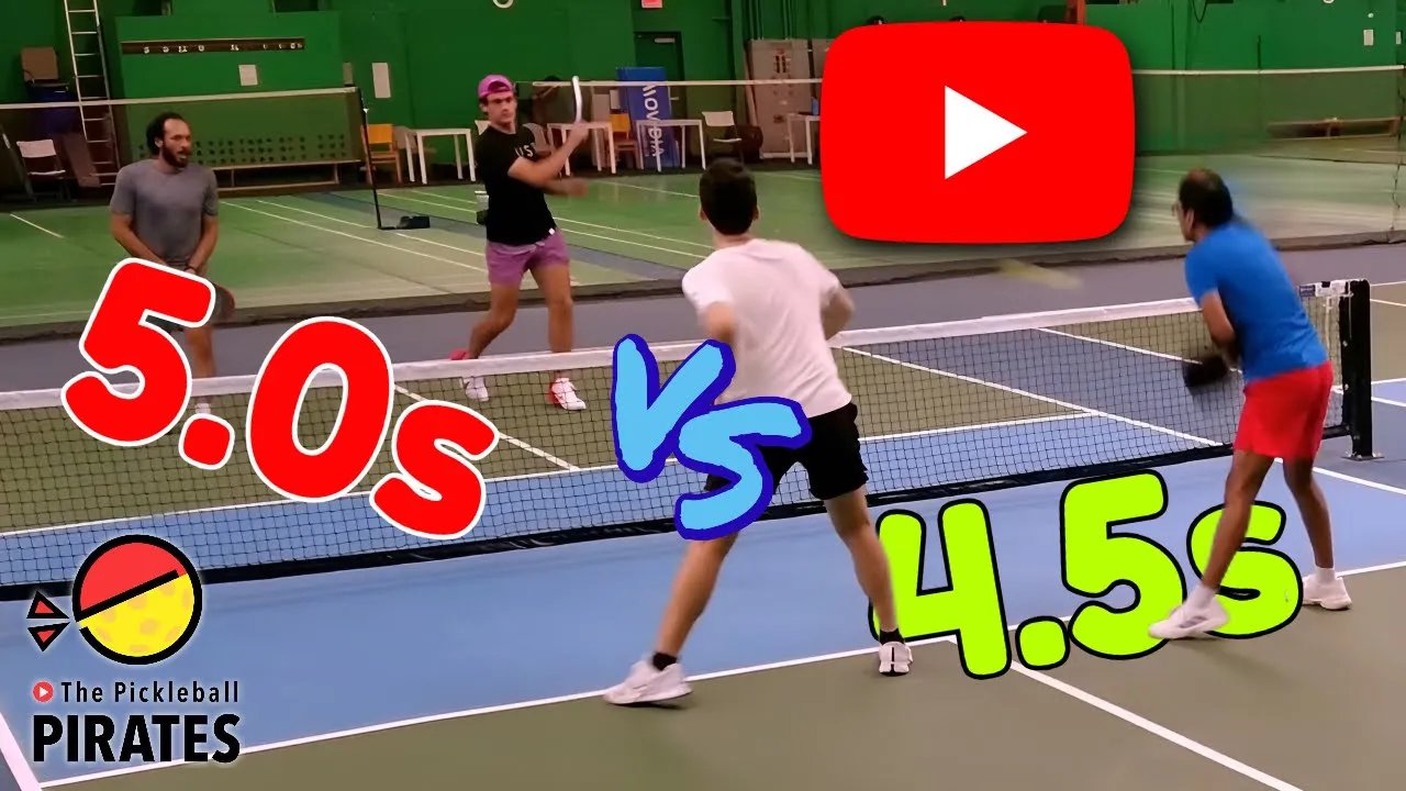 Can 4.5s beat 5.0s in Pickleball?