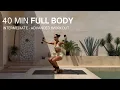 40 MIN FULL BODY WORKOUT Intermediate - Advanced Pilates Inspired Workout with Weights