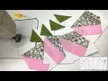 Simple Flower Quilt Blocks - Easy Patchwork Pattern for Beginners