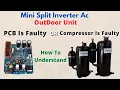 Mini Split Inverter Ac Testing PCB Board Or Compressor Fault