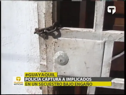 Policía captura a implicados en un secuestro bajo engaño