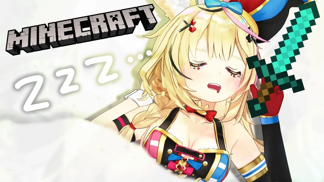 【マイクラ】あえて起きよう【尾丸ポルカ/ホロライブ】