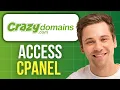 How to Access cPanel Crazy Domains