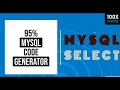 MySQL Select query MySQL select statement MySQL select tutorial