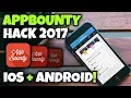 APPBOUNTY HACK 2018 UNLIMITED POINTS NEW CODEBOT TUTORIAL WORKING iOS ANDROID