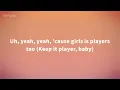 Coi Leray - Players (DJ Smallz 732 - Jersey Club Remix) (Lyrics)