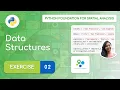 Exercise 02 - Data Structures