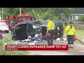Crash closes entrance ramp to I-40 East in Nashville