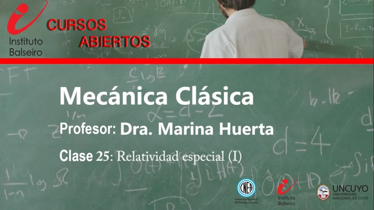 Mecánica clásica: Clase 25