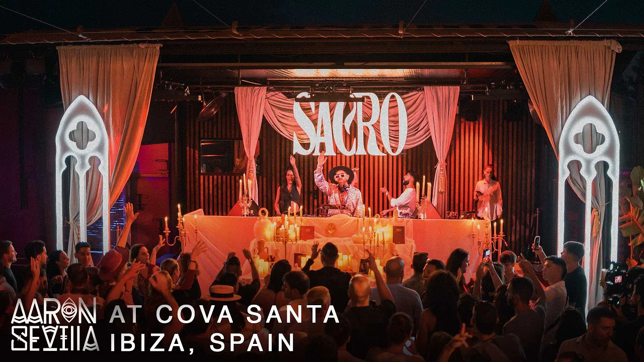 Aaron Sevilla Dj Set at Cova Santa Ibiza!
