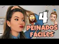 4 PEINADOS Faciles para la ir TRABAJAR 100 RAPIDOS