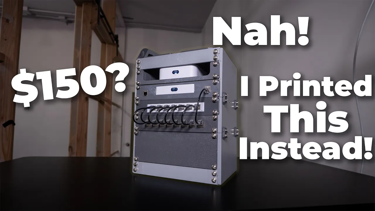 Modular 10" Mini Server Rack! - Mod10 video thumbnail