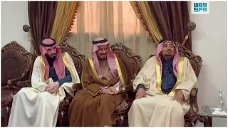 أمير منطقة القصيم يزور مركز ساق ويلتقي بالأهالي والمواطنين   واس  دندنها