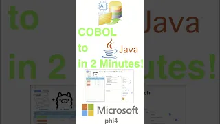 AI Converts COBOL to Java in 2 Minutes