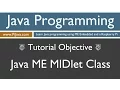 Java Programming on Raspberry Pi - Java ME MIDlet class