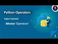 Bitwise Operators in Python Python Tutorial for Beginners in Hindi
