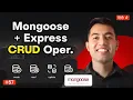 Mongoose Express CRUD Perform Create Read Update Delete in MongoDB