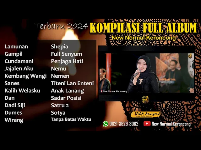 Download MP3 KOMPILASI LAGU HITS VERSI KERONCONG MODERN FULL ALBUM 2024 - NEW NORMAL KERONCONG