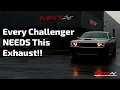 2015-23 Dodge Challenger V8 MRT Street Race Exhaust Resonator Delete #90G160C - Video 4 of 3