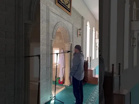 Азан на обеденный намаз. Акнада.