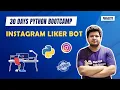 Hindi Instagram Liker Bot Selenium - Python Project