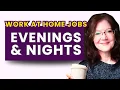 Want an Evening Night Shift Work From Home Job Here are 2 jobs With Little Experience Needed