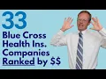 33 Blue Cross Blue Shield Health Insurance Companies Ranked by Business Value